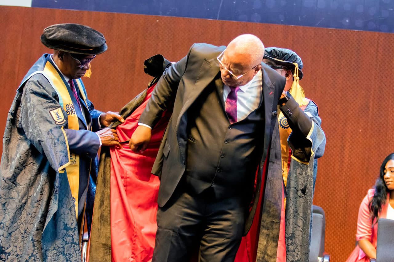 Three eminent Ghanaians awarded honorary doctorates by UPSA