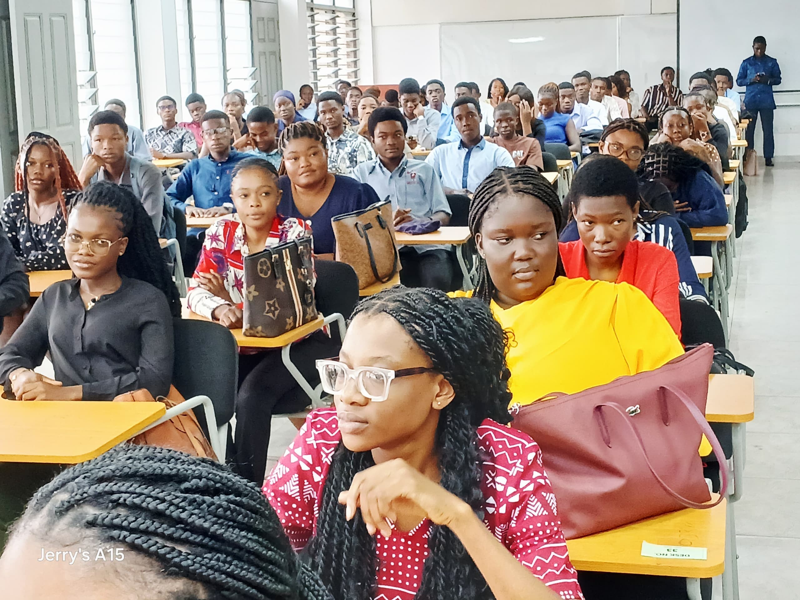 The Association of Business Administration Students welcomes freshers at departmental orientation