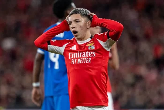 UEFA provisionally suspends Benfica’s Gianluca Prestianni after alleged Vinícius Jr. racism incident