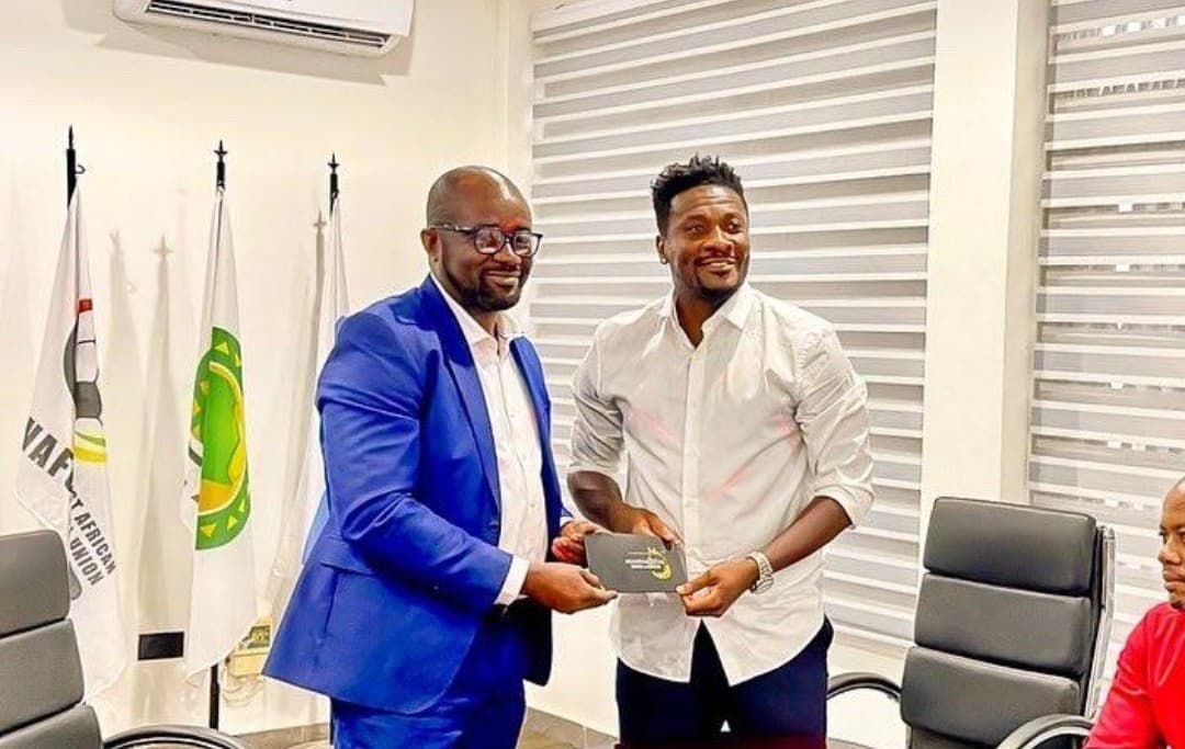 Asamoah Gyan Named Ambassador for Ghana’s National Teams and Colts Football