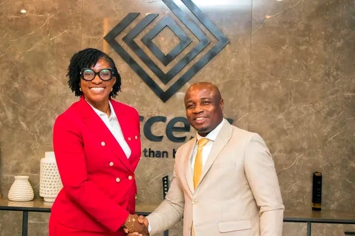 UPSA management pays courtesy call on new Access Bank Ghana MD