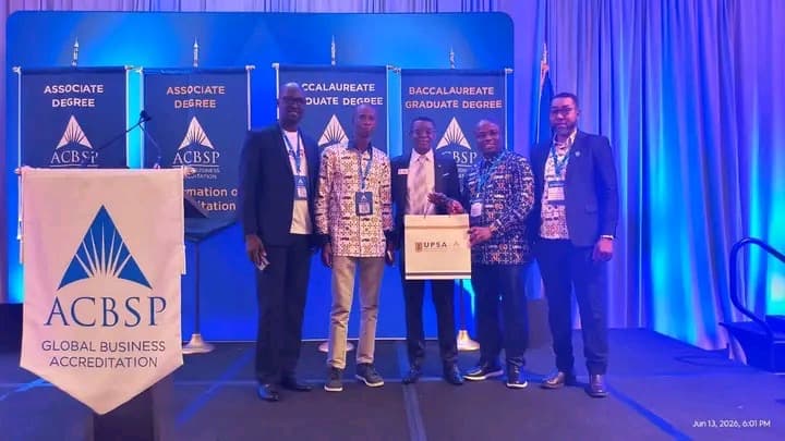 University of professional studies, Accra(UPSA) secures ACBSP Re-Accreaditation
