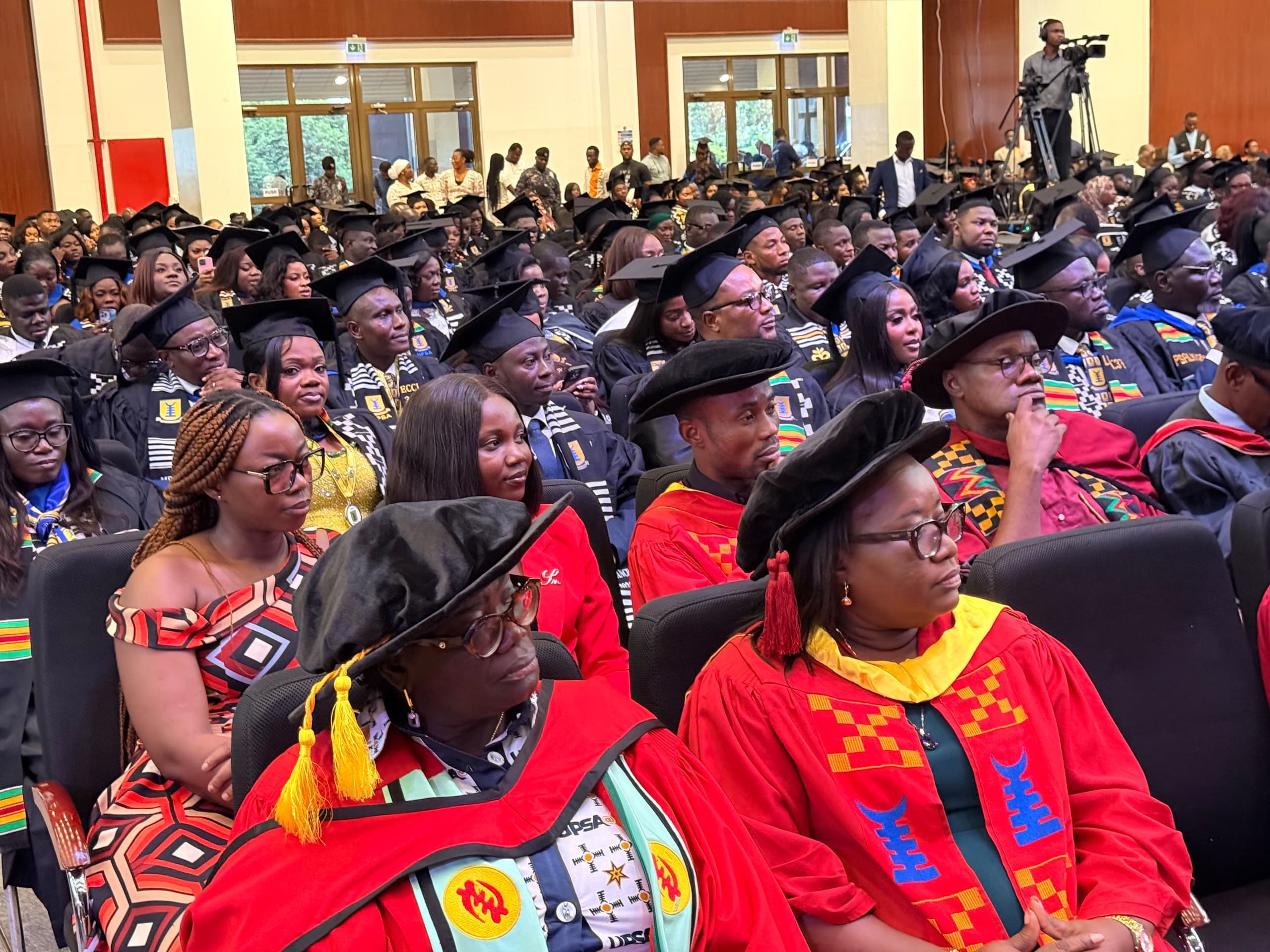 UPSA graduates over 1,300 students at first session of 18th Congregation