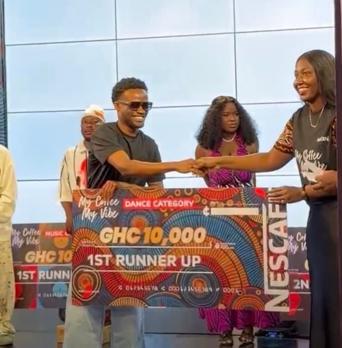 UPSA student places 1st runner-up in NESCAFÉ dance competition