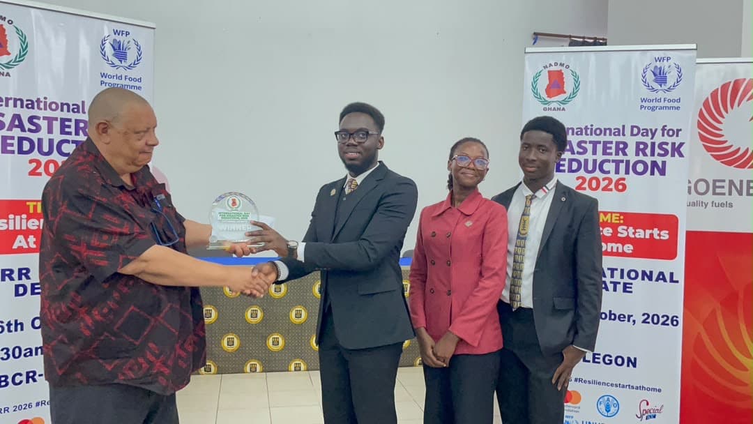 UPSA Writers and Debates Society wins 2026 IDDRR Inter-School Debate with 348 points